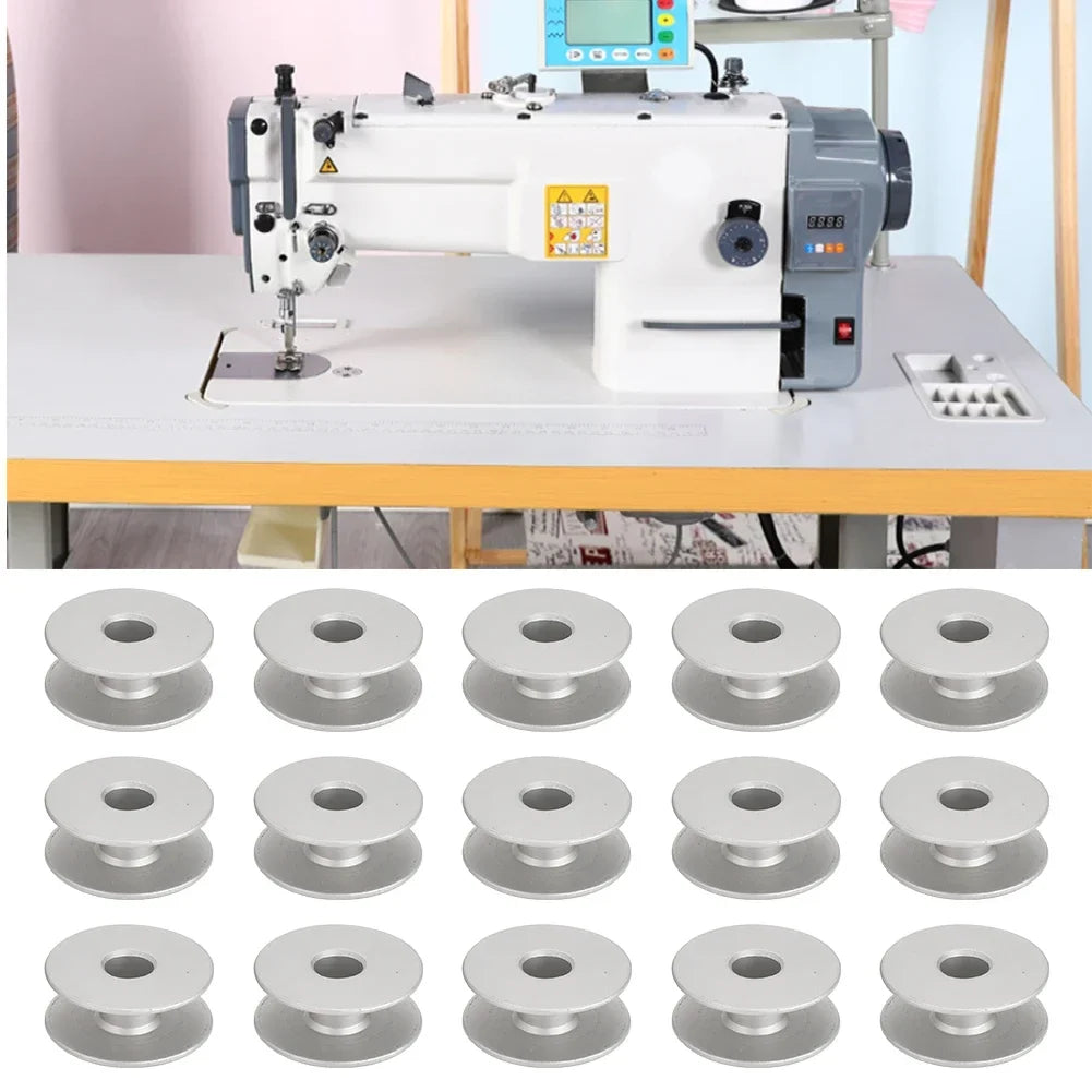 Metal Bobbins Flat Embroidery Car Sewing Machine Replacement