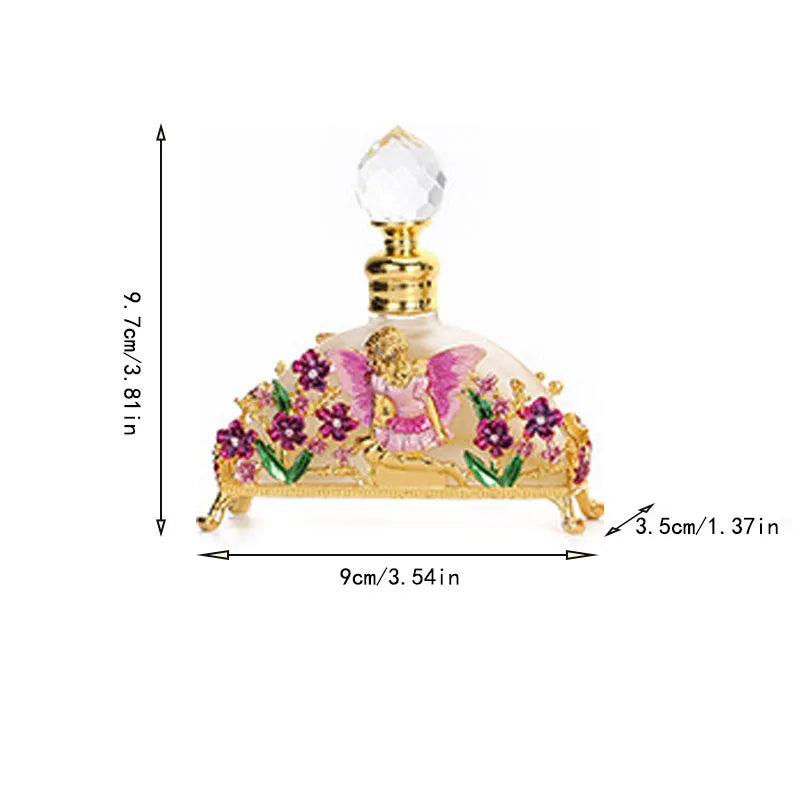 Creative Fashionable Flower Fairy Angel Essential Oil Perfume Empty