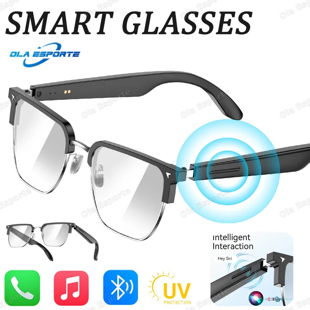 Smart Bluetooth Audio Sunglasses | Air Conduction Headset