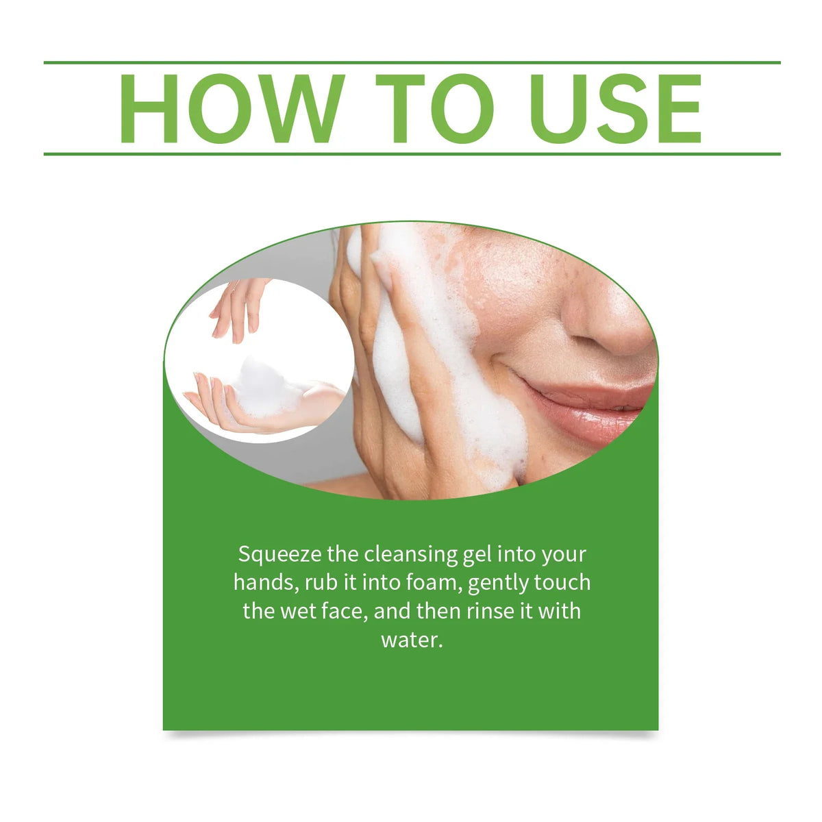 Jaysuing Tea Tree Cleansing Gel – Deep Clean & Exfoliate 100ml
