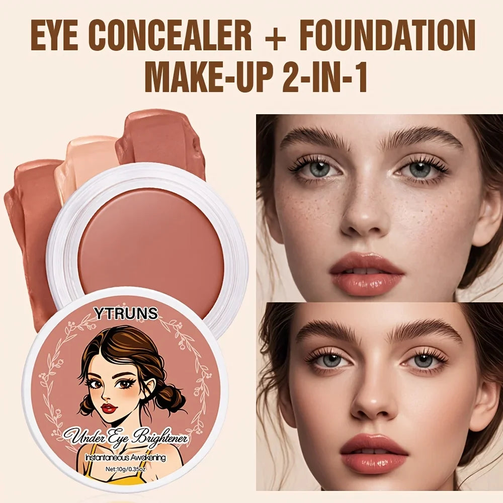 Under Eye Concealer Cream – Lightweight Natural Finish, 3 Shades