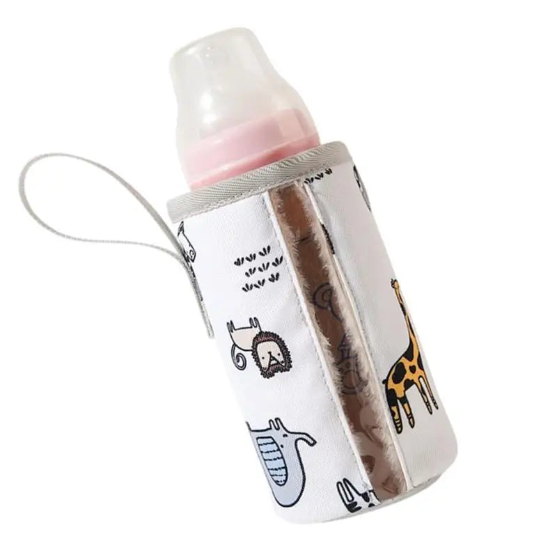 Baby Bottle Insulator Sleeve with Lanyard | Thermal Milk Cover