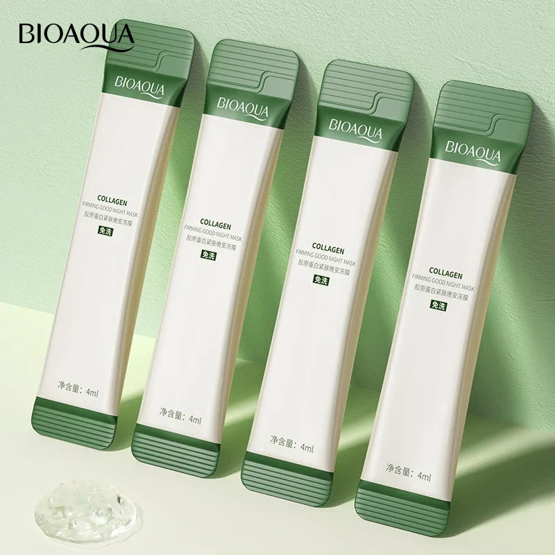 BIOAQUA Collagen Sleeping Face Mask 30pcs – Anti-Aging Overnight