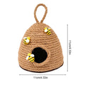 Honey Bee Hive Rope Ornament | Farmhouse Tiered Tray Decor
