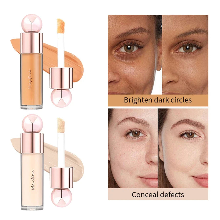 MAXFINE Liquid Concealer – Pore Blurring, Oil Control, Long Lasting