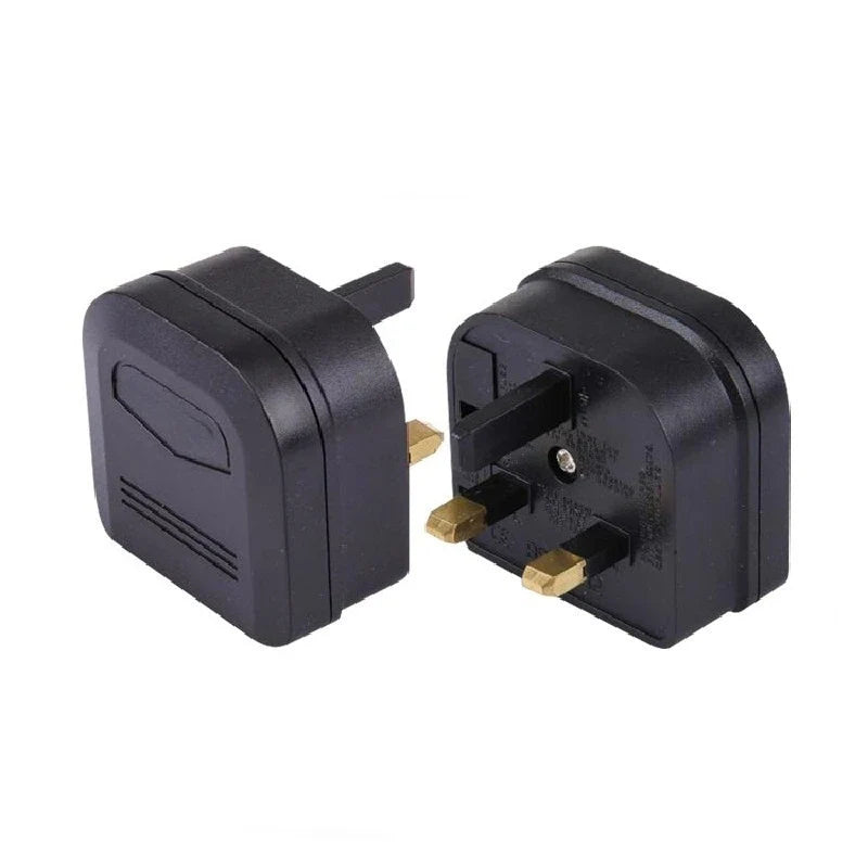 EU 2-Pin to UK 3-Pin Travel Plug Adapter | Power Converter