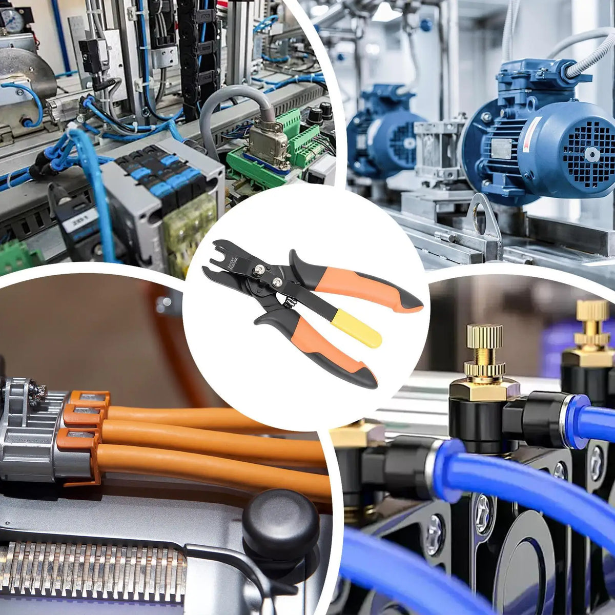 Pneumatic Disconnect Pliers | Push-to-Connect Fitting Removal Tool