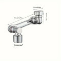 360 Rotating Faucet Extender Multi-functional Foldable Portable Spray