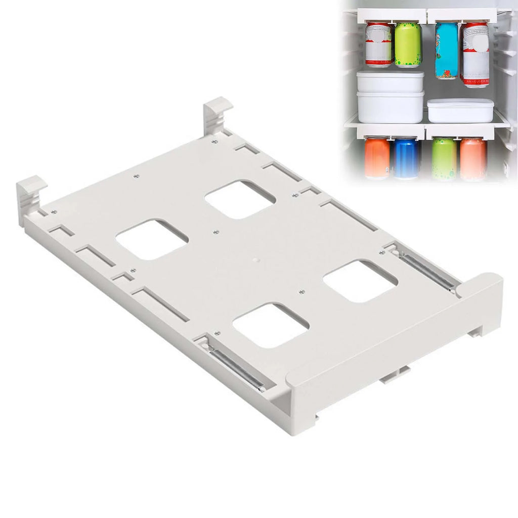Hanging Fridge Soda Can Organizer | Space-Saving Shelf Holder