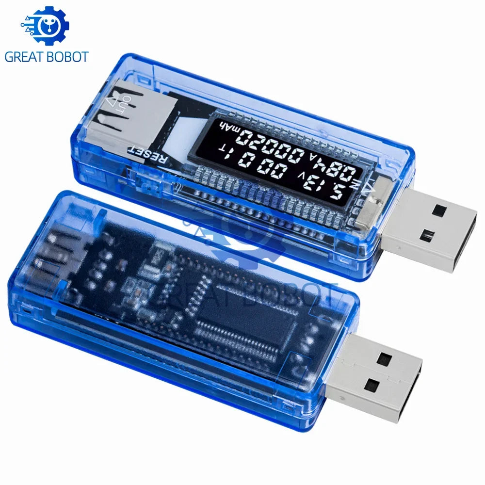 USB Charger Tester – Voltage, Current & Battery Capacity Meter