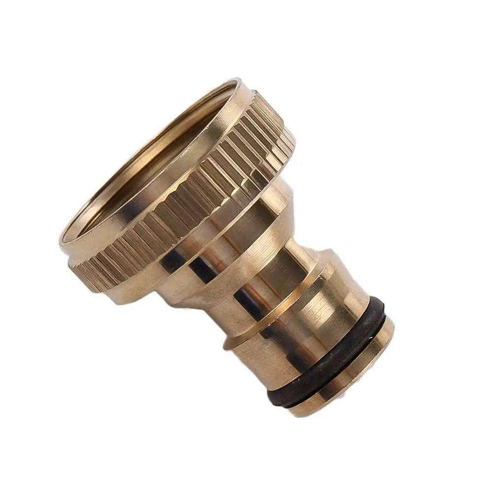 3/4" Solid Brass Garden Hose Tap Adaptor Quick Connector
