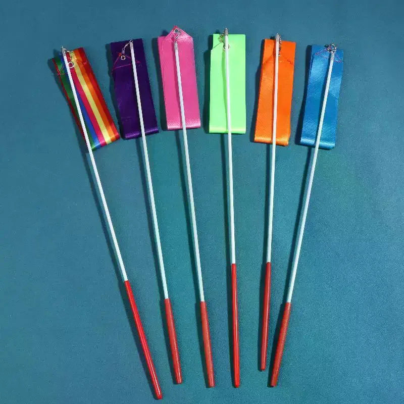4m Kids Gymnastics Ribbon Wand – Colorful Dance & Performance Toy