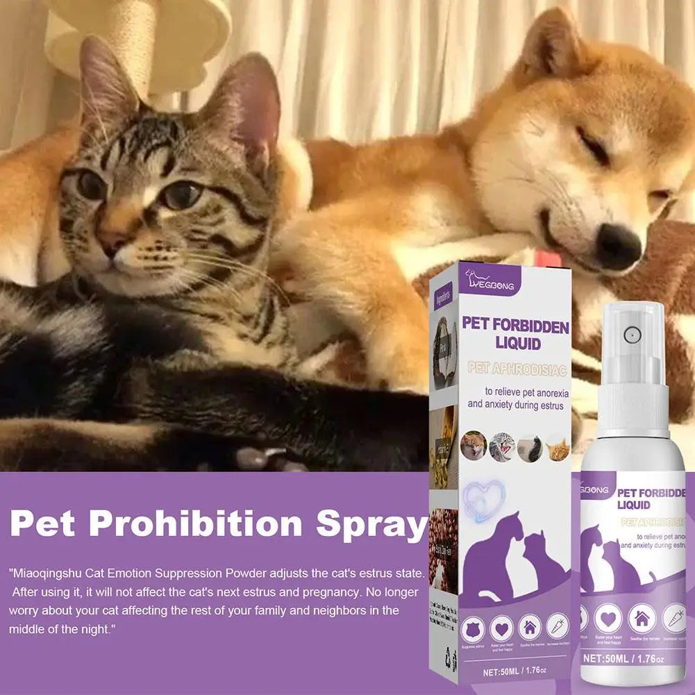 Pet Calming Pheromone Spray for Cats & Dogs | 50ml & 100ml