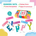 Bview Art 52 Sheets Alphabet Go Fish Card Game ABC Letter Matching