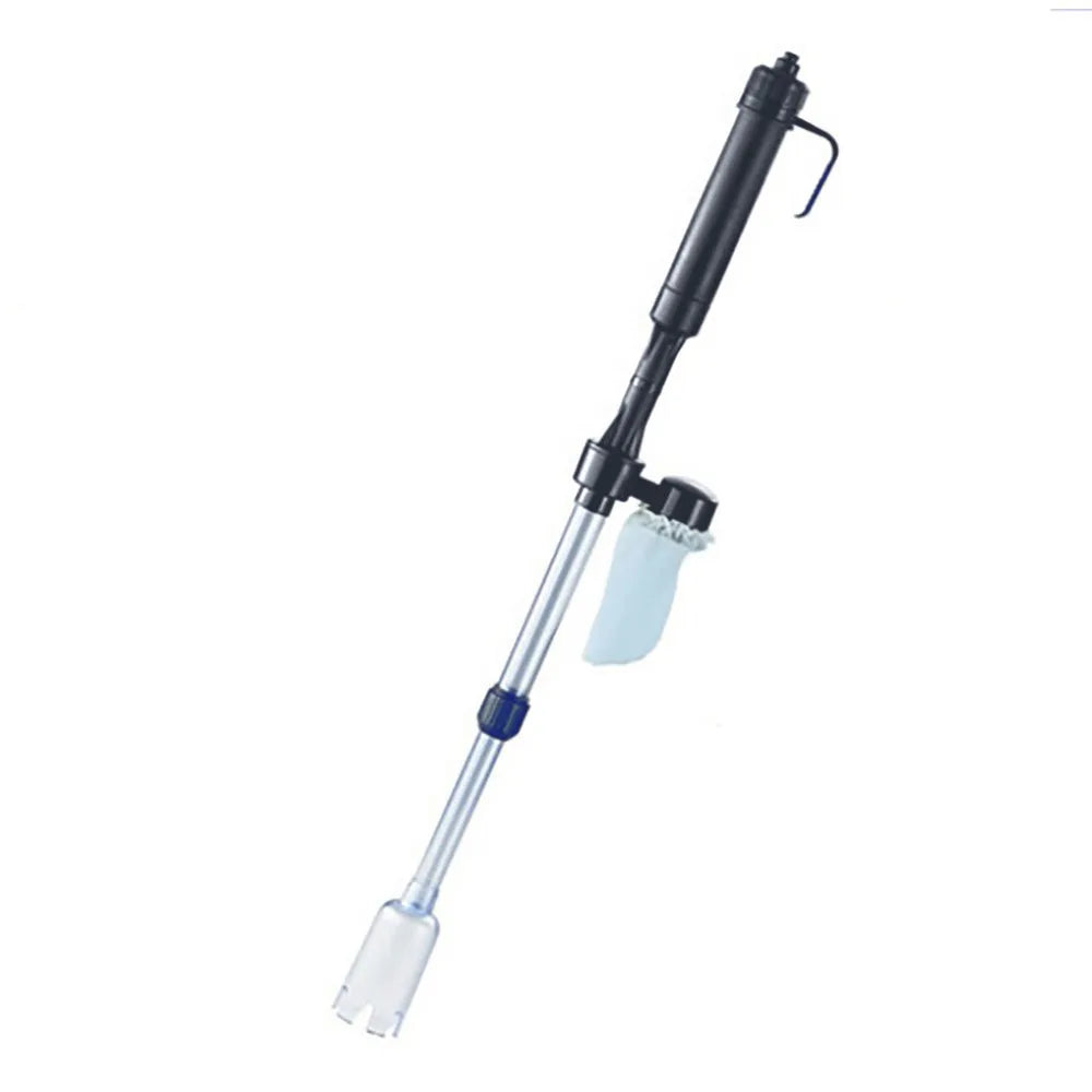 Electric Aquarium Gravel Cleaner 3-in-1 Fish Tank Vacuum Siphon