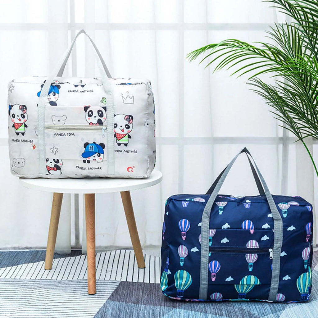 Foldable Travel Duffel Bag | Waterproof Weekender Carry-On