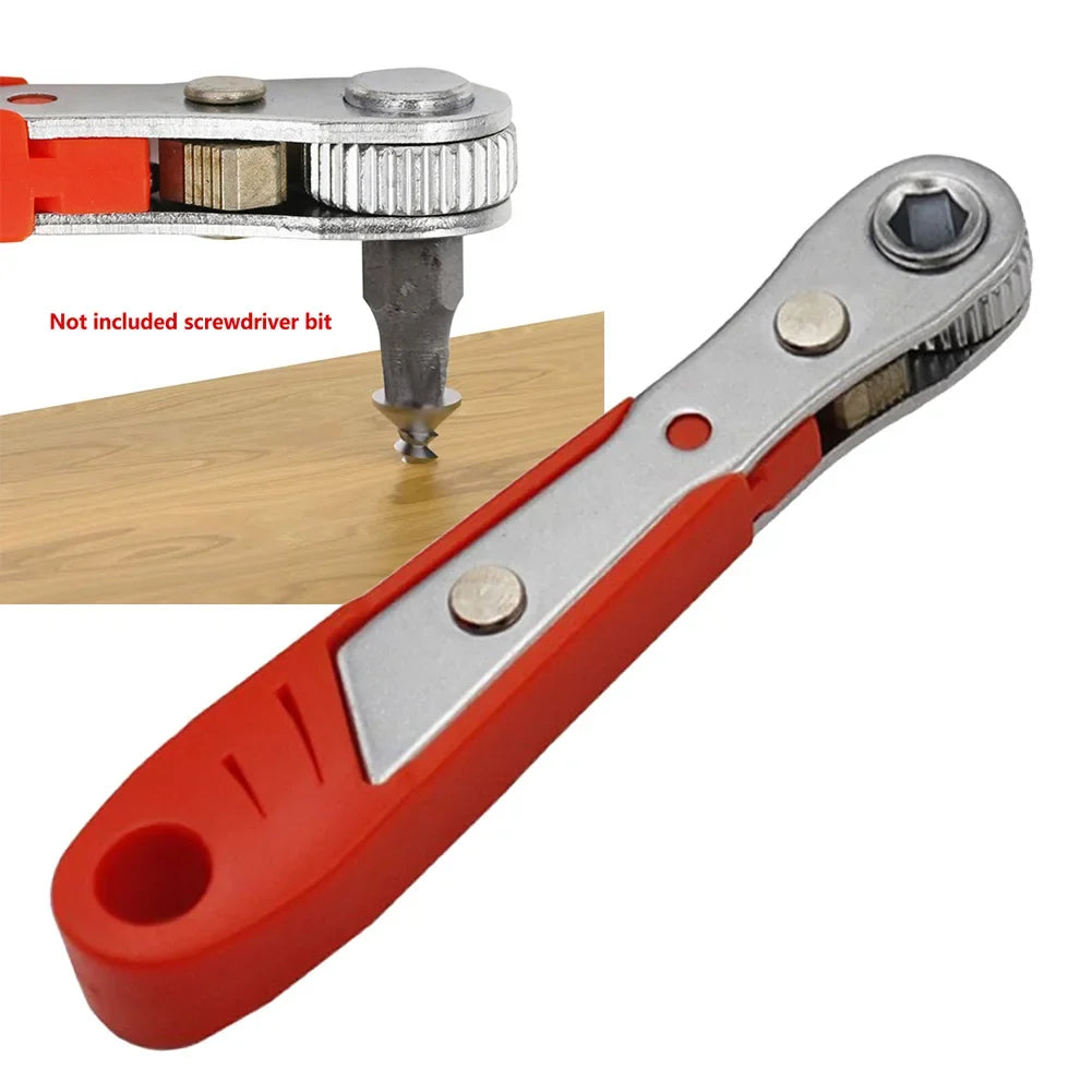 Hexagon Ratchet Spanner Wrench 1 Quick Release Household Repair