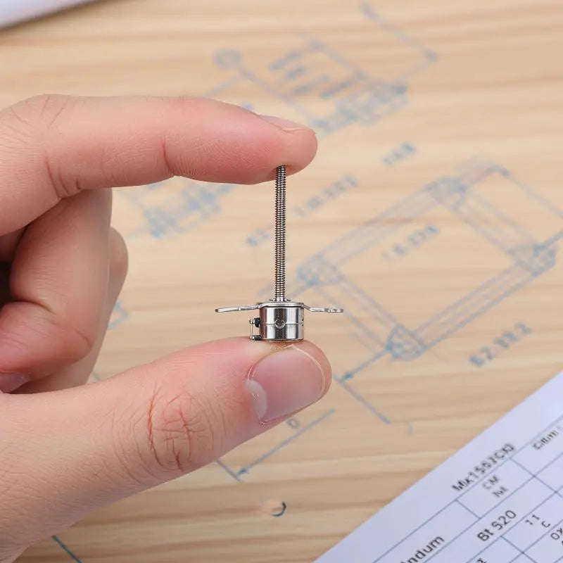 Micro 2 Phase Stepper Motor 4 Wire Adjustable Long Shaft Optical