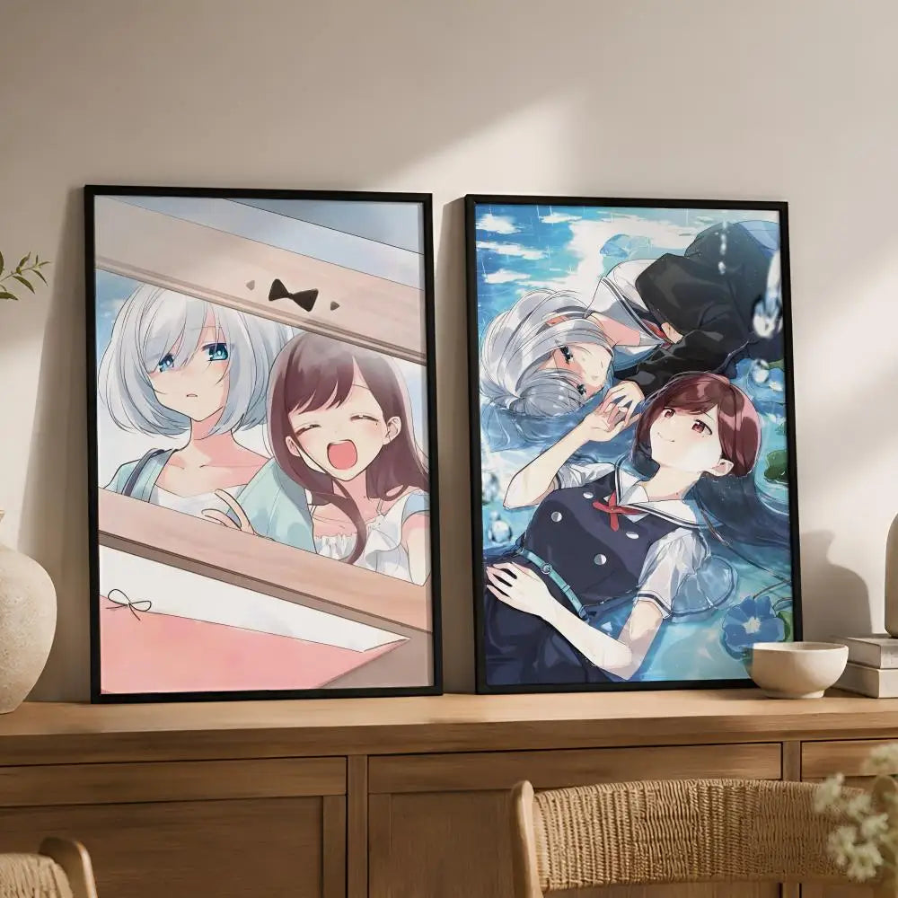 Anime Kimi to Tsuzuru Utakata PVC Wall Poster – Peel & Stick HD