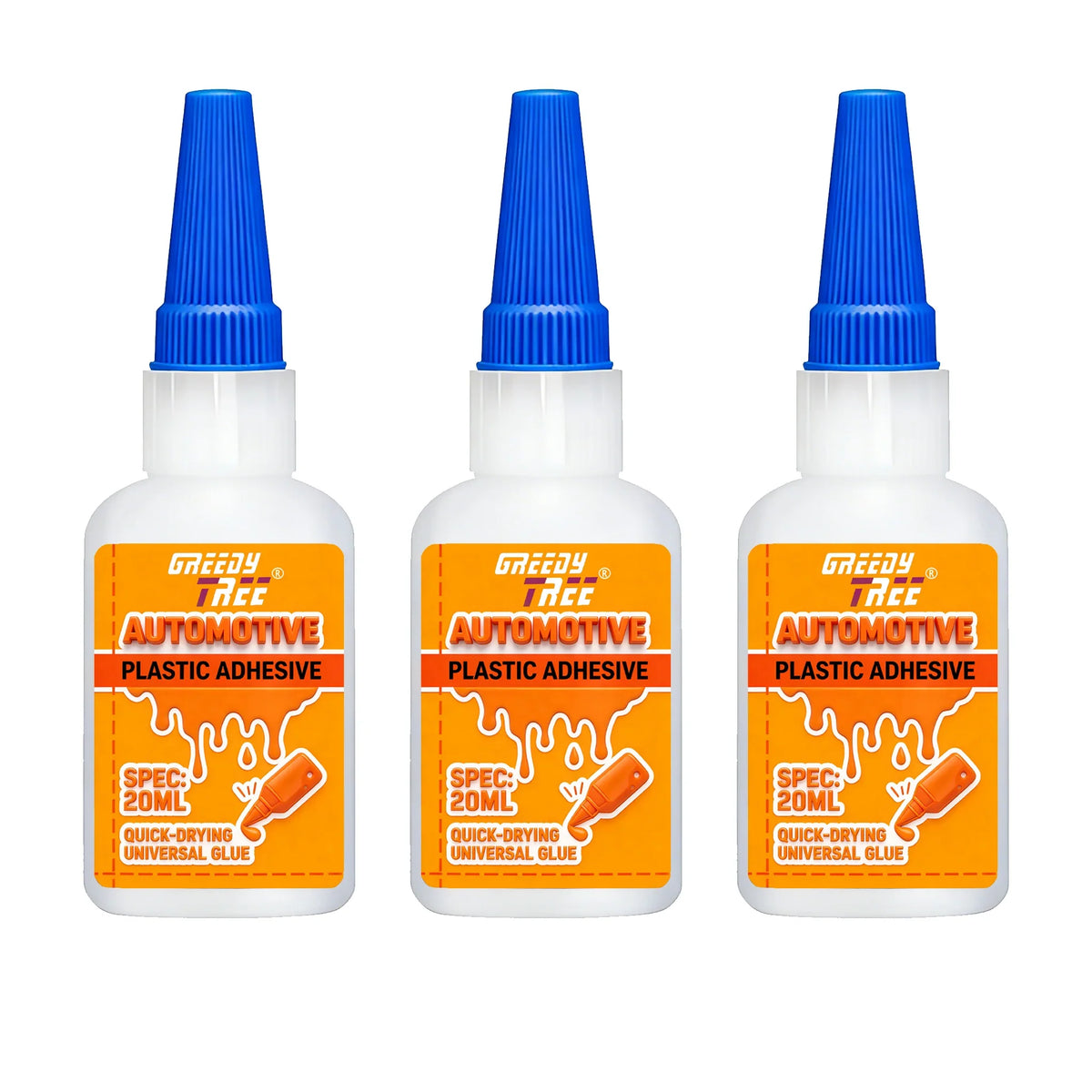 Automotive Plastic Adhesive – Universal Quick-Dry Car Repair Glue