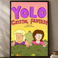 Crystal Fantasy Anime Wall Poster – HD Self-Stick PVC Wall Art