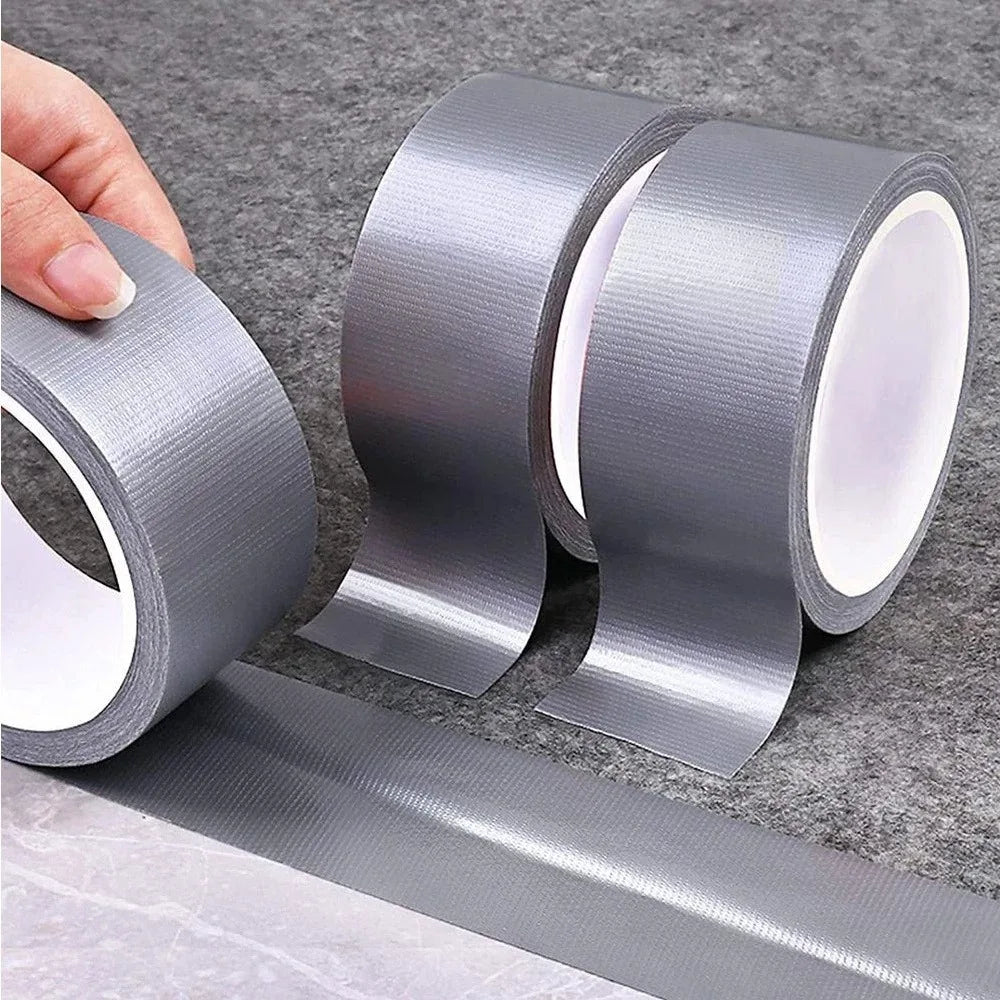 High-Temp Aluminum Foil Fiberglass Cloth Tape – Duct Repair