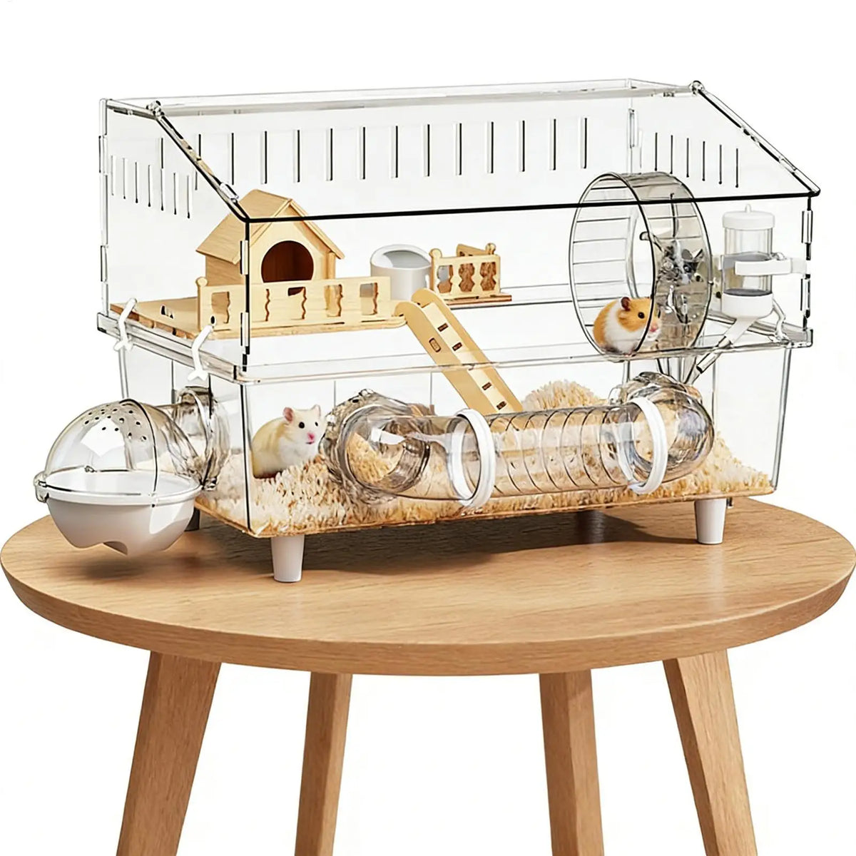 17 7x11 8x13 Enrichment Detachable Crate Large Hamster Cage Pet Mouse