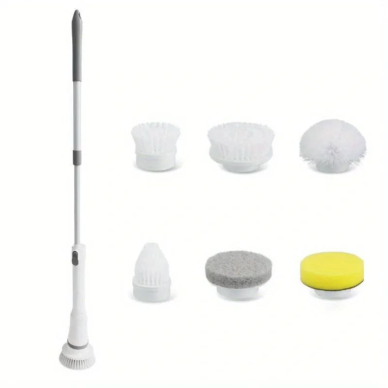 BALASHOV Electric Spin Scrubber – Cordless Cleaning Brush Kit