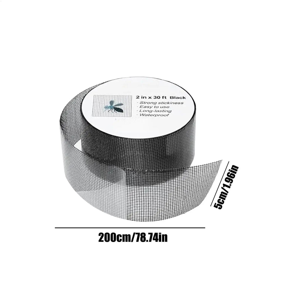 Window Screen Repair Tape Strong Adhesive Cuttable Universal Mend