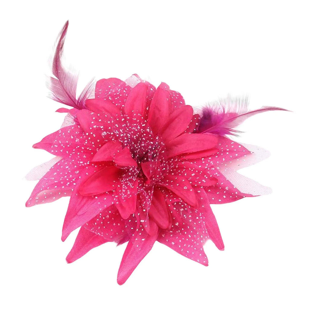 Flower Hair Clips Non-Slip Barrettes for Thick Curly Hair