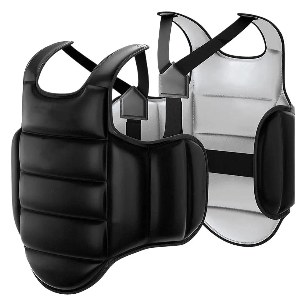 Taekwondo Karate Foam Chest Guard Protector – Unisex XS–XL