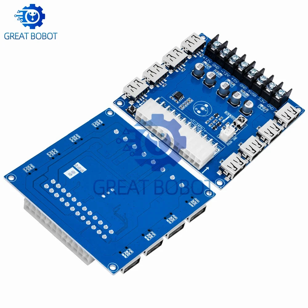 ATX Adapter Board Desktop PSU Power Module with USB Charging