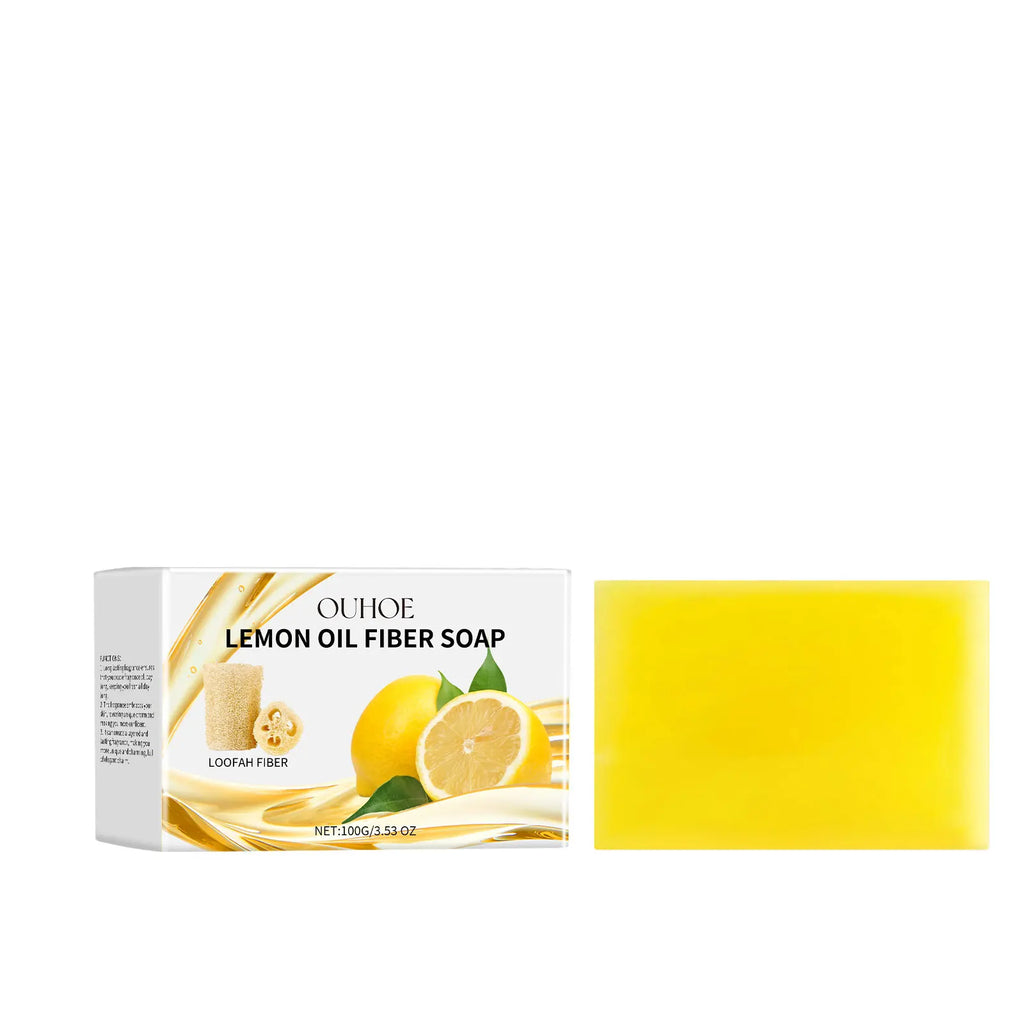 Lemon Exfoliating Shower Soap – Oil Control & Deep Cleansing