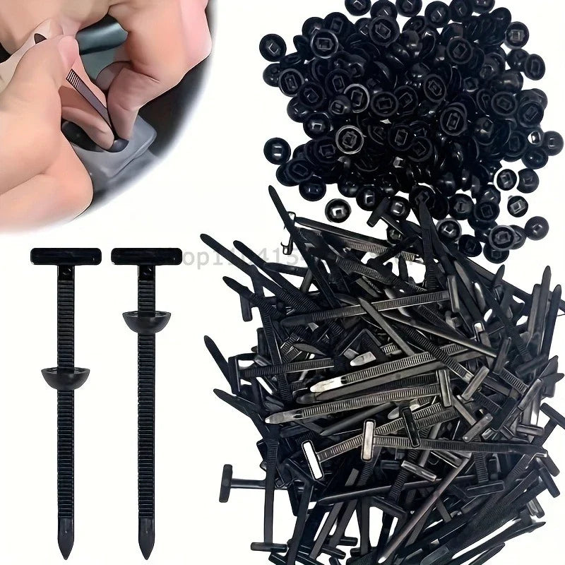 UV-Resistant Nylon Self-Locking Cable Tie Buckle Zip Ties