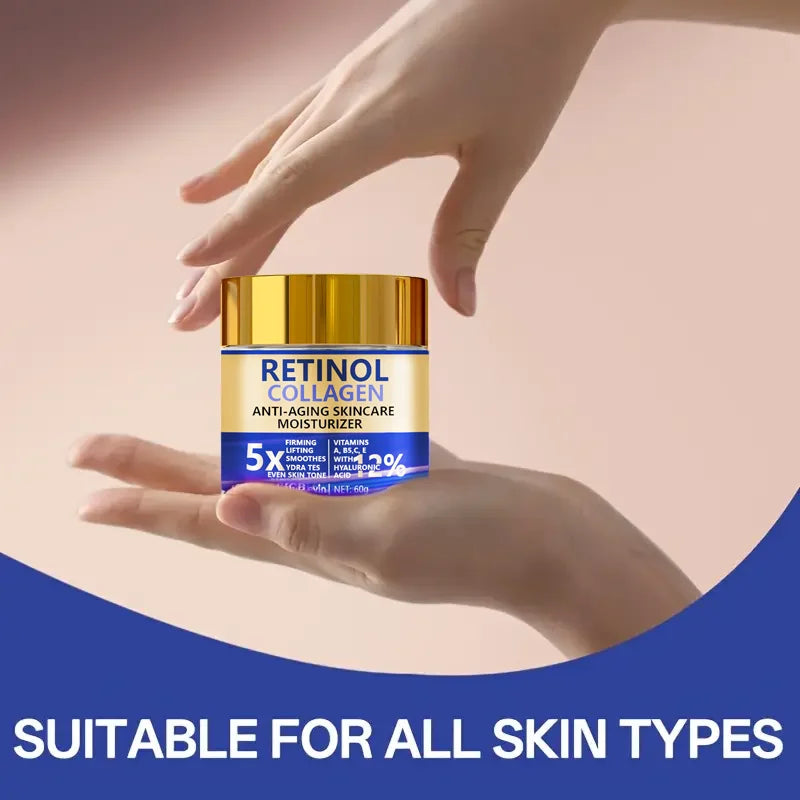 Retinol Collagen Hyaluronic Acid Anti-Aging Moisturizer 60g