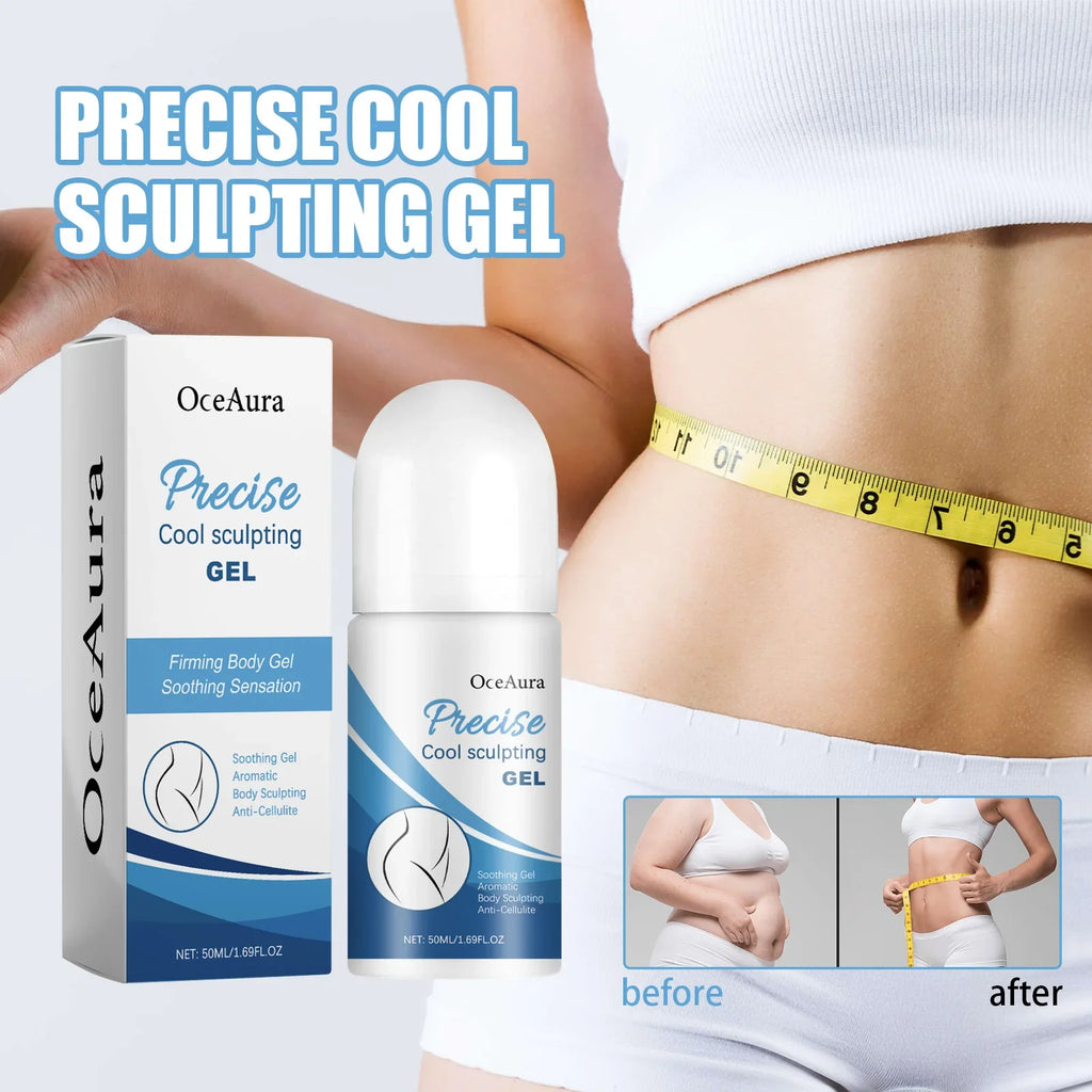 OceAura Body Massage Gel Roller – Firming & Toning 50ml