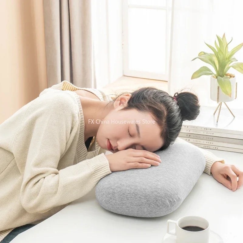 Memory Foam Neck Pillow – Soft Travel & Nap Support