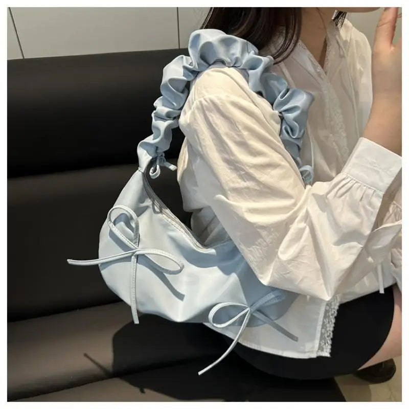 Large Capacity Hobo Shoulder Bag | Casual PU Tote for Women