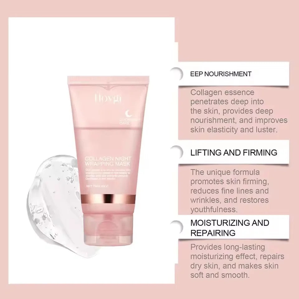 LGRAMER Collagen Peel-Off Overnight Face Mask – Korean Skincare