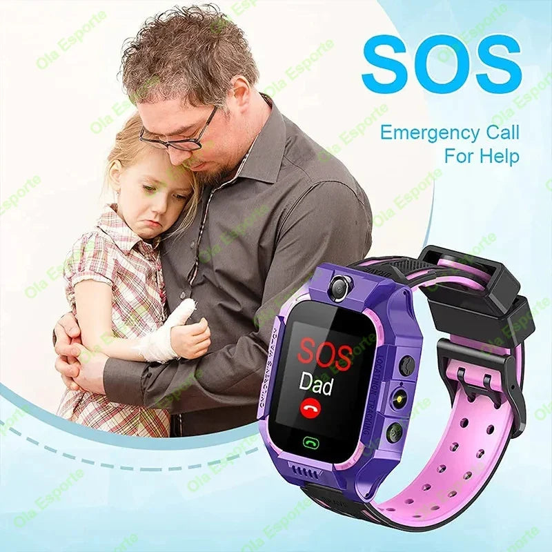 Kids Smart Watch 2G SIM GPS SOS Calling Voice Chat | Ages 3–12
