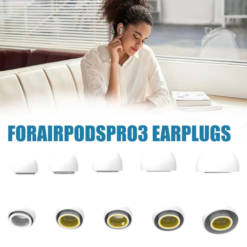 Silicone Ear Tips for AirPods Pro 3 | 5 Sizes Replacement