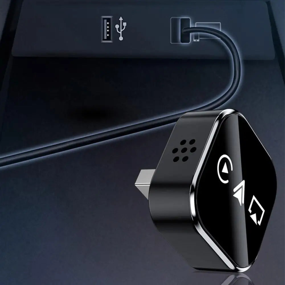 Wireless CarPlay Android Auto AirPlay Adapter – 3-in-1 AI Car Box