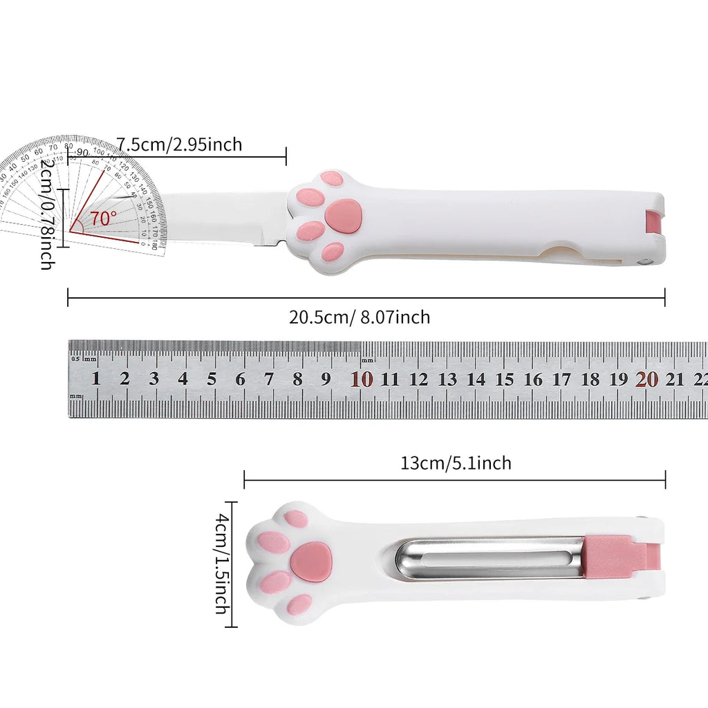 2-in-1 Folding Fruit Knife & Stainless Steel Peeler | SHENJIU