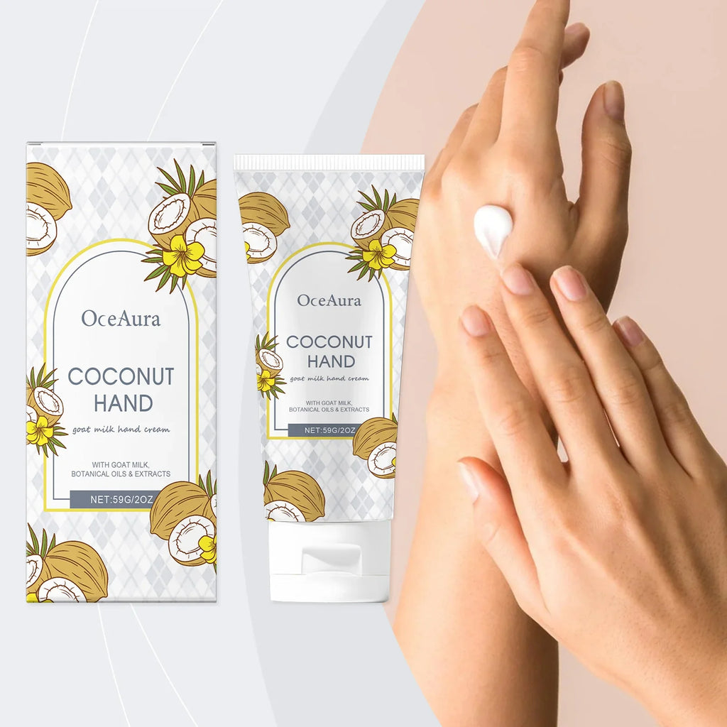 OceAura Coconut Oil Nourishing Hand Cream 59g | Moisturizer