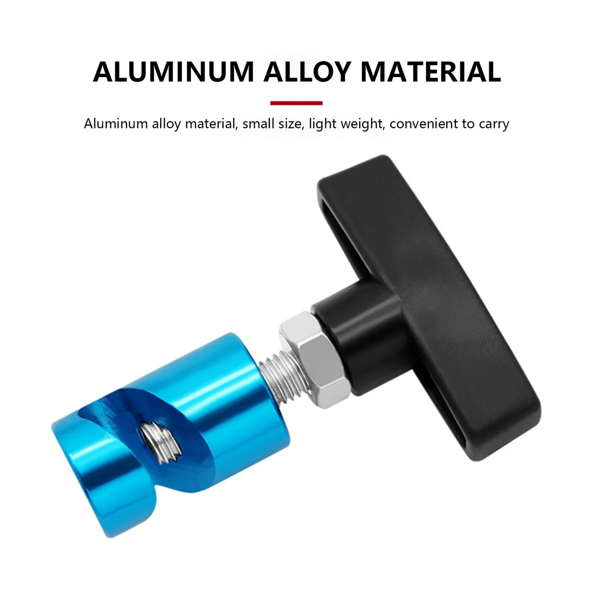 Aluminum Alloy Car Hood Lift Support Rod Clamp | Anti-Slip