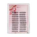 C Curl 8–12mm Wispy DIY Eyelash Clusters | Black Stem