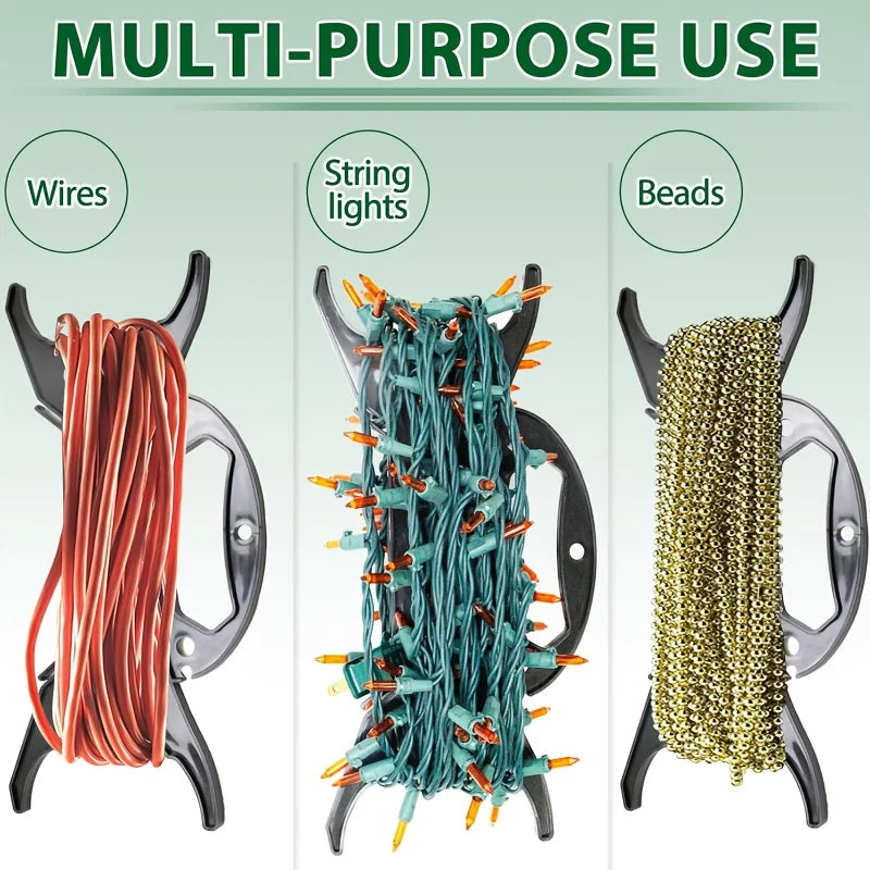 Multi-purpose Cord Winder Plastic Organizer Holiday Decor Extension