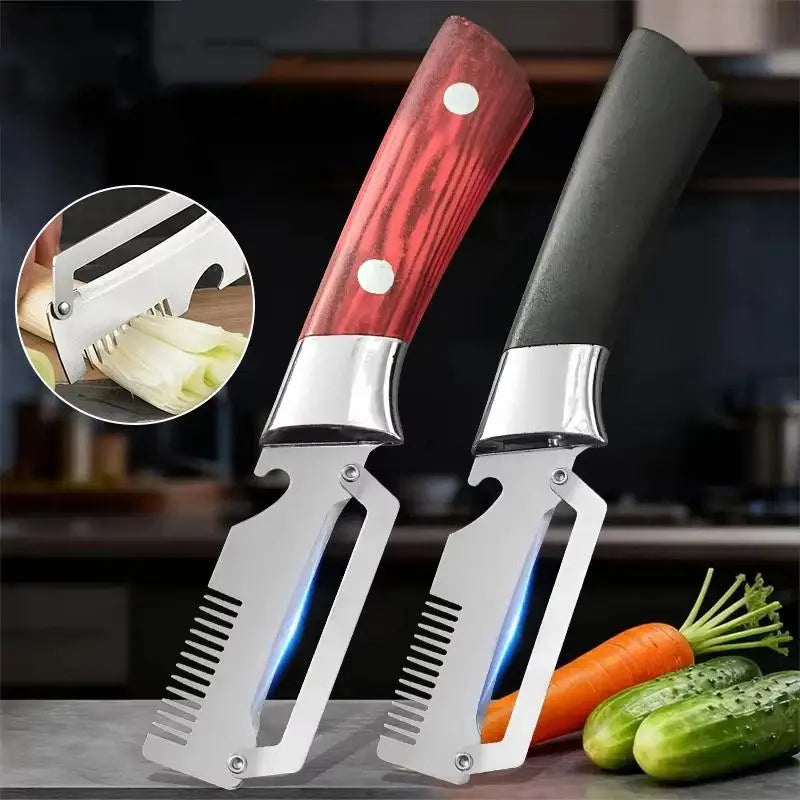 Stainless Steel Fruit & Vegetable Peeler | Ergonomic Grip