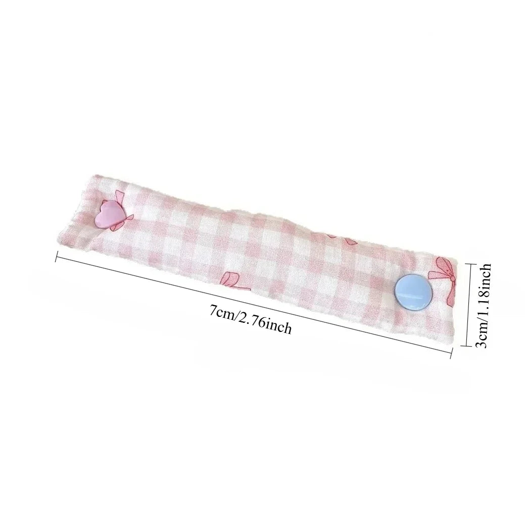 Floral Cable Ties – Cute Reusable Cloth Cord Organizer Straps