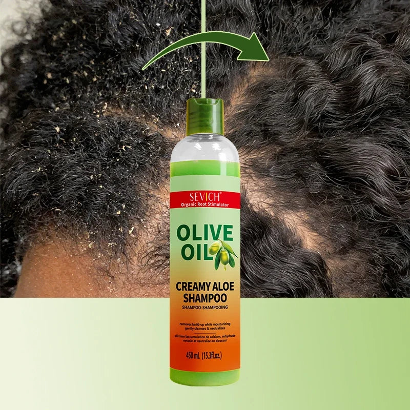 Sevich Olive Oil Shampoo 450ml – Oil Control & Deep Cleanse
